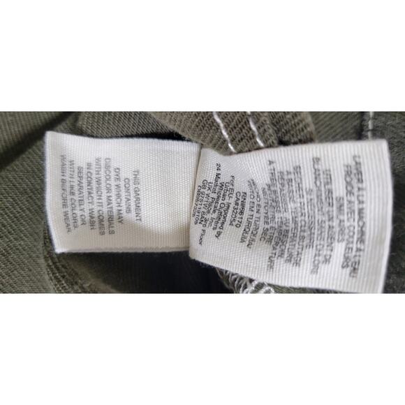 Free People Skirt Womens Size 4 Mini Army Green Splendor Boho Punk Goth Skirt - Picture 6 of 8